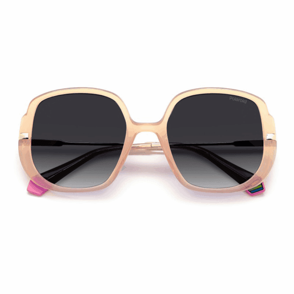 Γυαλιά ηλίου Polaroid PLD 6181/S 35J για γυναίκες - Τετράγωνος σχεδιασμός με πολωτικούς καπνιστούς φακούς