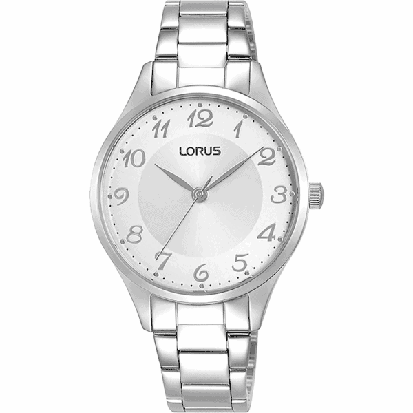 Ρολόι Γυναικείο Lorus RG267VX9 Lady Silver Tone με καντράν Silver Tone