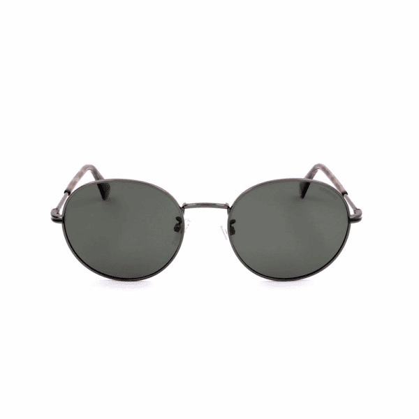 Γυαλιά ηλίου Polaroid PLD 2093/G/S-KJ1-54 Unisex, στρογγυλά με πολωτικούς φακούς σε γκρι απόχρωση.