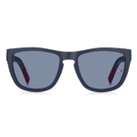 Γυαλιά ηλίου Tommy Hilfiger TJ 0002/S-FLL-54 Unisex, Ορθογώνια με Μπλε φακούς, Συμπαγή