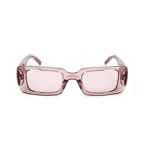 Γυαλιά ηλίου Tommy Hilfiger TJ 0056/S-35J-49 Unisex, Ορθογώνια με Ροζ/Πράσινους Διαβαθμισμένους Φακούς, Προστασία UV 100%