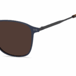 Γυαλιά ηλίου Tommy Hilfiger TH 1972/S-FLL-52 ανδρικά, ορθογώνια με συμπαγείς καφέ φακούς. - Image 2