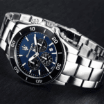 Ρολόι Maserati Ανδρικό R8873600009 Competizione, ασημί τόνος με μπλε καντράν, μηχανισμός Miyota Quartz - Image 2