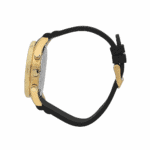 Ρολόι Maserati Ανδρικό R8871640001 Sfida, χρυσή απόχρωση με μαύρο καντράν, μηχανισμός Miyota JS25-00Y Quartz - Image 2