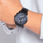 Ρολόι Tommy Hilfiger Ανδρικό 1792049 Jameson, μαύρο με μπλε ναυτικό καντράν, μηχανισμός Epson VX9NE Quartz - Image 2