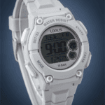 Ρολόι unisex Lorus R2335PX9 Sport Ασημί γκρι με γκρι καντράν - Image 2