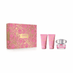 Σετ Δώρου Versace Bright Crystal, Άρωμα Eau de Parfum 50ml + Αφρόλουτρο 50ml + Λοσιόν Σώματος 50ml - Image 2