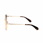 Γυαλιά ηλίου Polaroid PLD 6072/F/S/X-210-58 Γυναικεία, στρογγυλά με πολωτικούς φακούς Brown Copper - Image 2