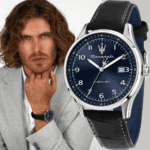 Ρολόι Maserati Sorpaso R8851124003 με ασημί κάσα και μπλε καντράν. - Image 2