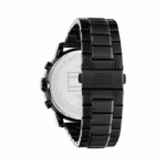 Ρολόι Tommy Hilfiger Ανδρικό 1792049 Jameson, μαύρο με μπλε ναυτικό καντράν, μηχανισμός Epson VX9NE Quartz - Image 3