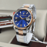 Ανδρικό ρολόι Maserati R8853151006 Attrazione, ασημί τόνος με μπλε καντράν - Image 4