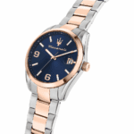 Ανδρικό ρολόι Maserati R8853151006 Attrazione, ασημί τόνος με μπλε καντράν - Image 7